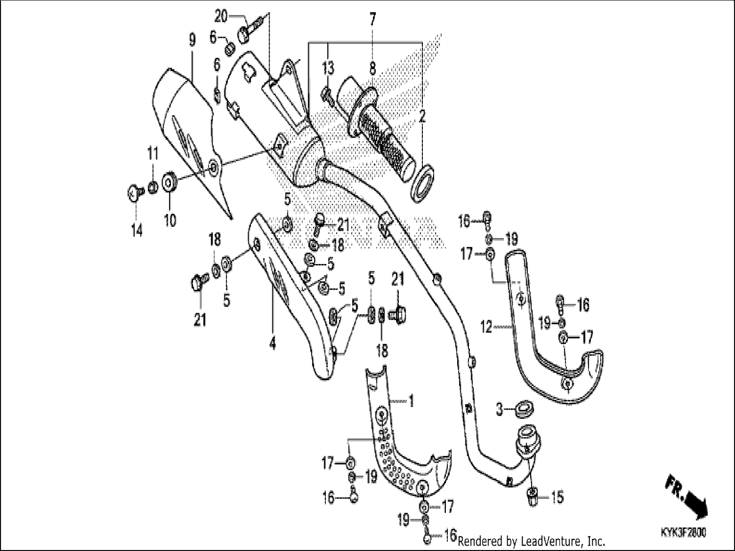  EXHAUST MUFFLER
