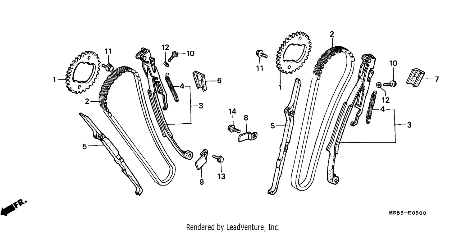 CAM CHAIN/TENSIONER
