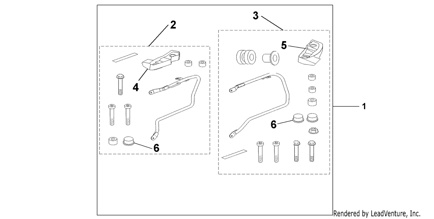 PANNIER STAY KIT