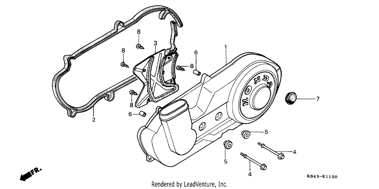 LEFT CRANKCASE COVER