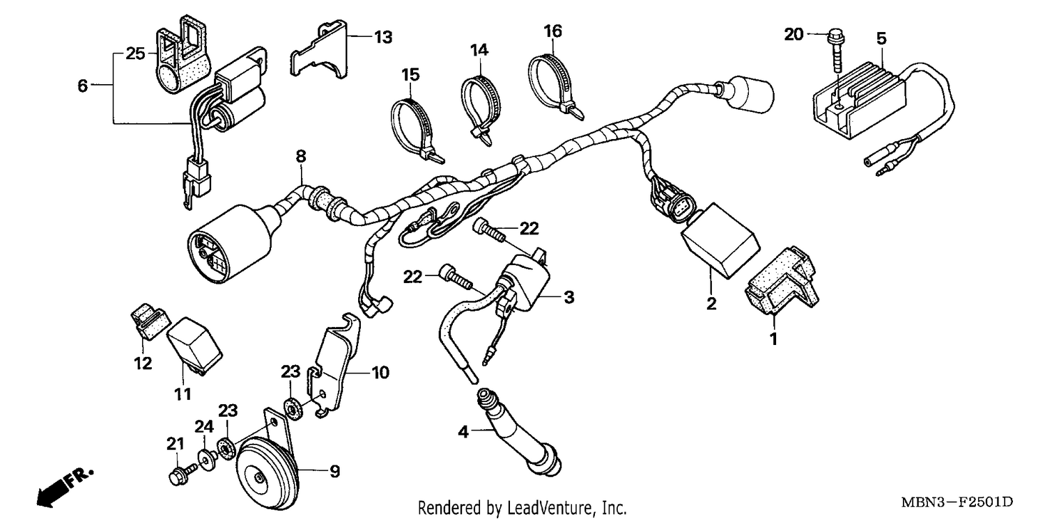 WIRE HARNESS (DK/ED/U)