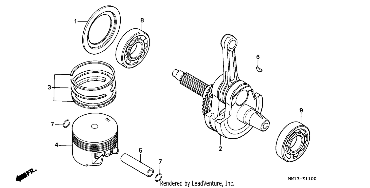 CRANKSHAFT/PISTON