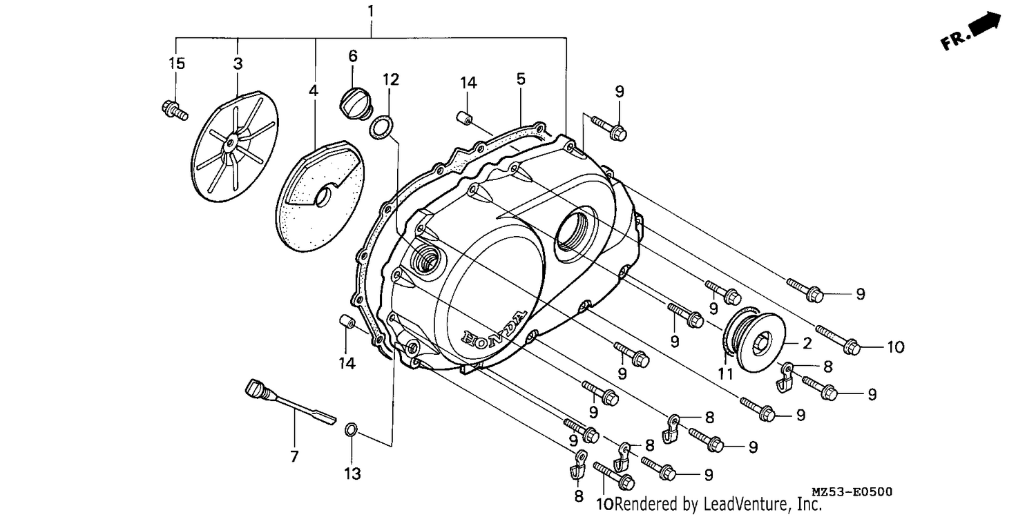 RIGHT CRANKCASE COVER