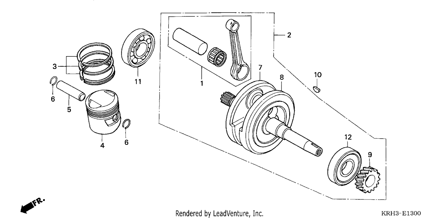 CRANKSHAFT/PISTON