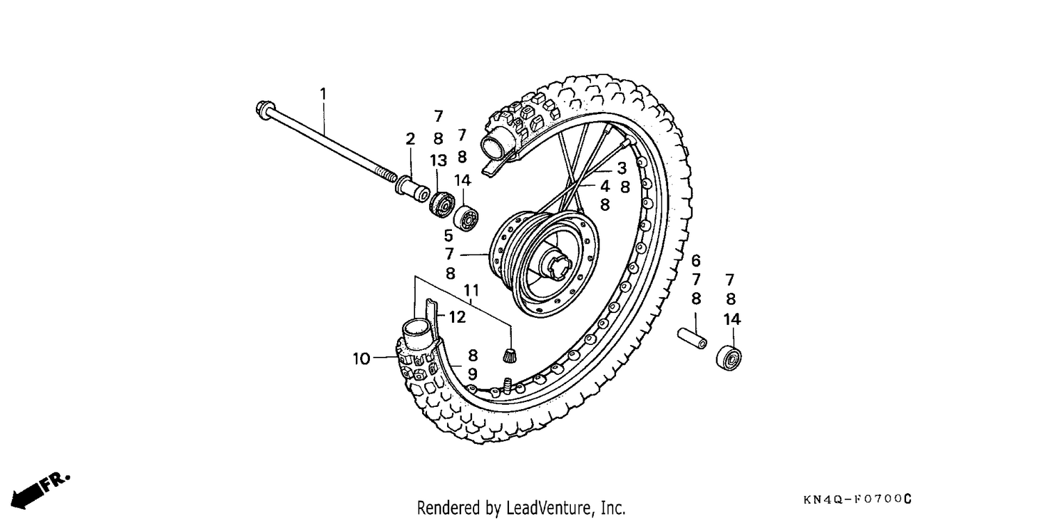 FRONT WHEEL