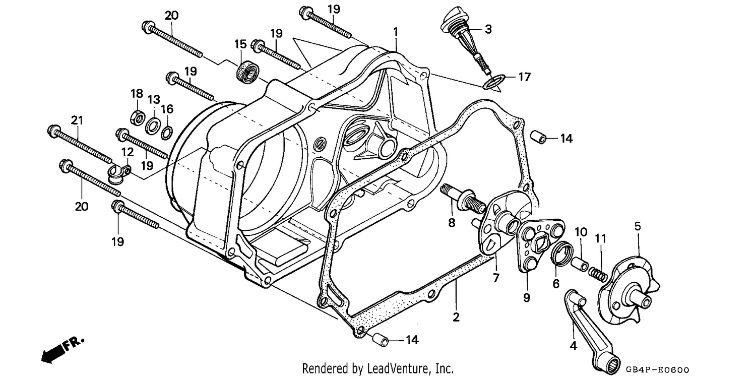 RIGHT CRANKCASE COVER