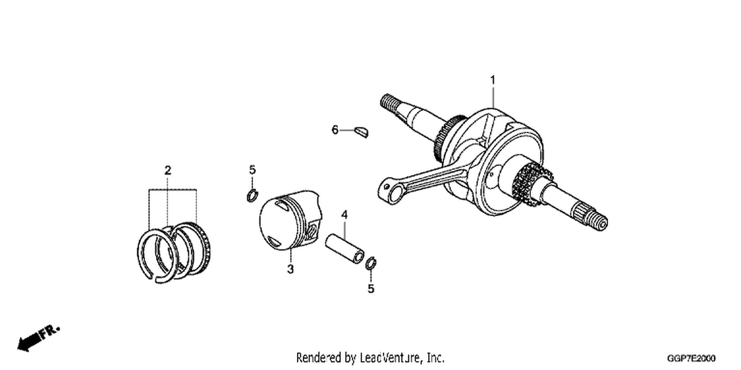  CRANKSHAFT/PISTON