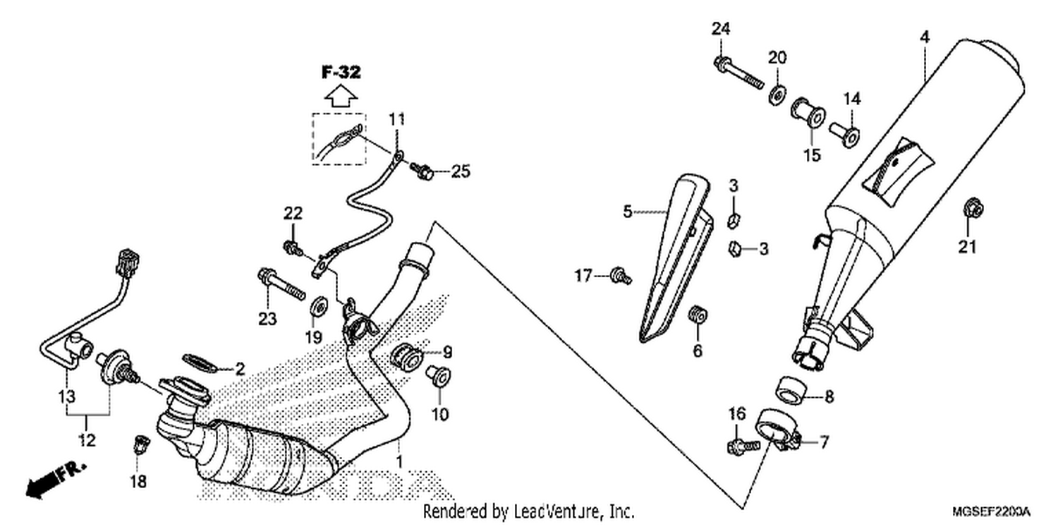 EXHAUST MUFFLER