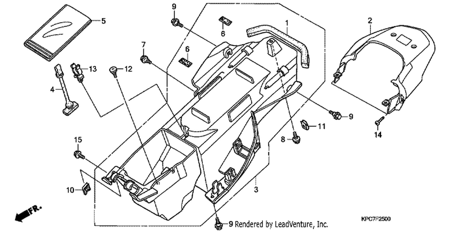 REAR FENDER