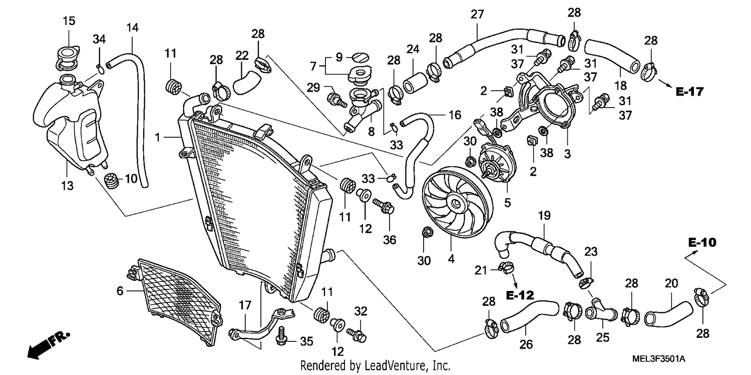 RADIATOR (CBR1000RR6/7)