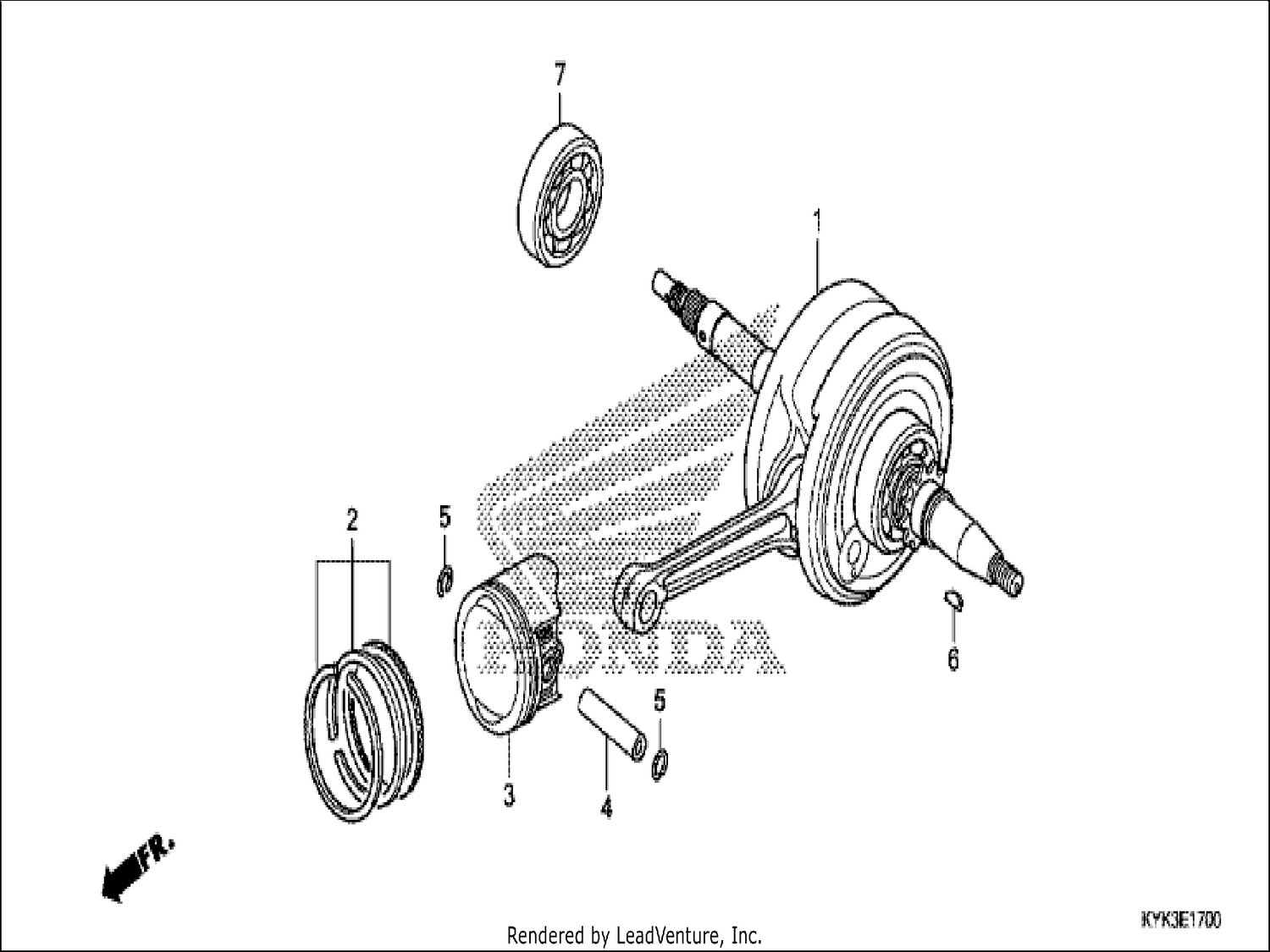  CRANKSHAFT/PISTON