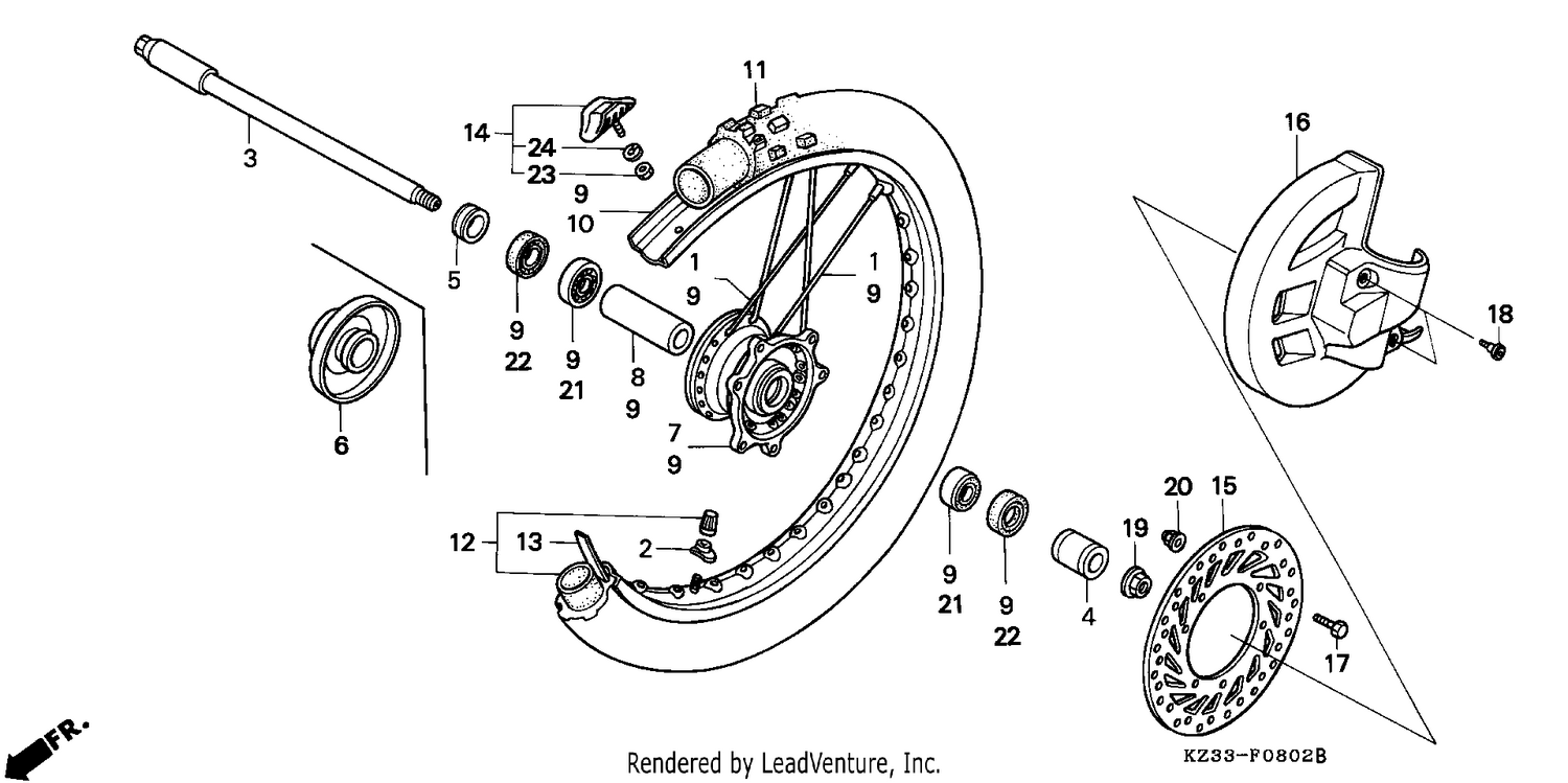 FRONT WHEEL