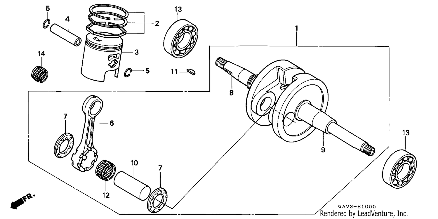 CRANKSHAFT/PISTON
