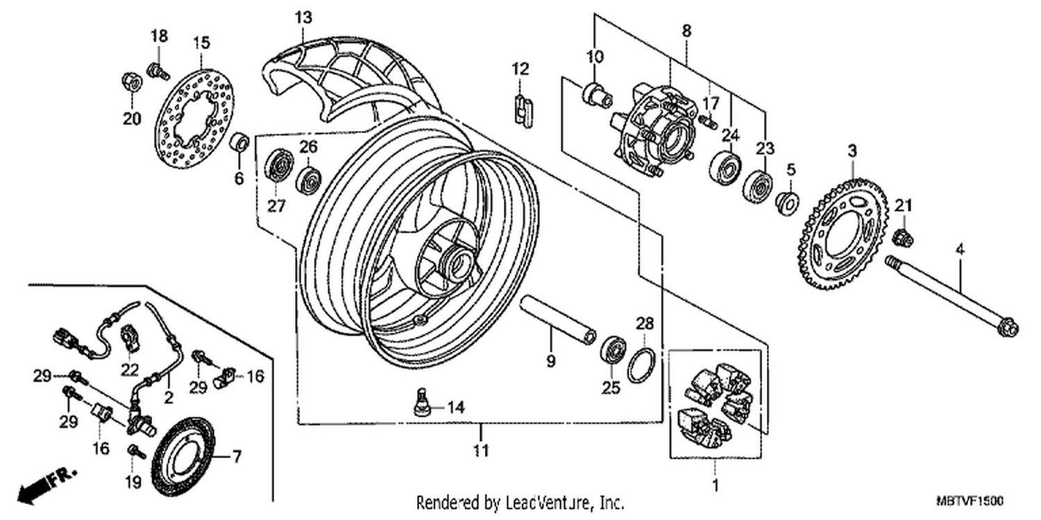  REAR WHEEL