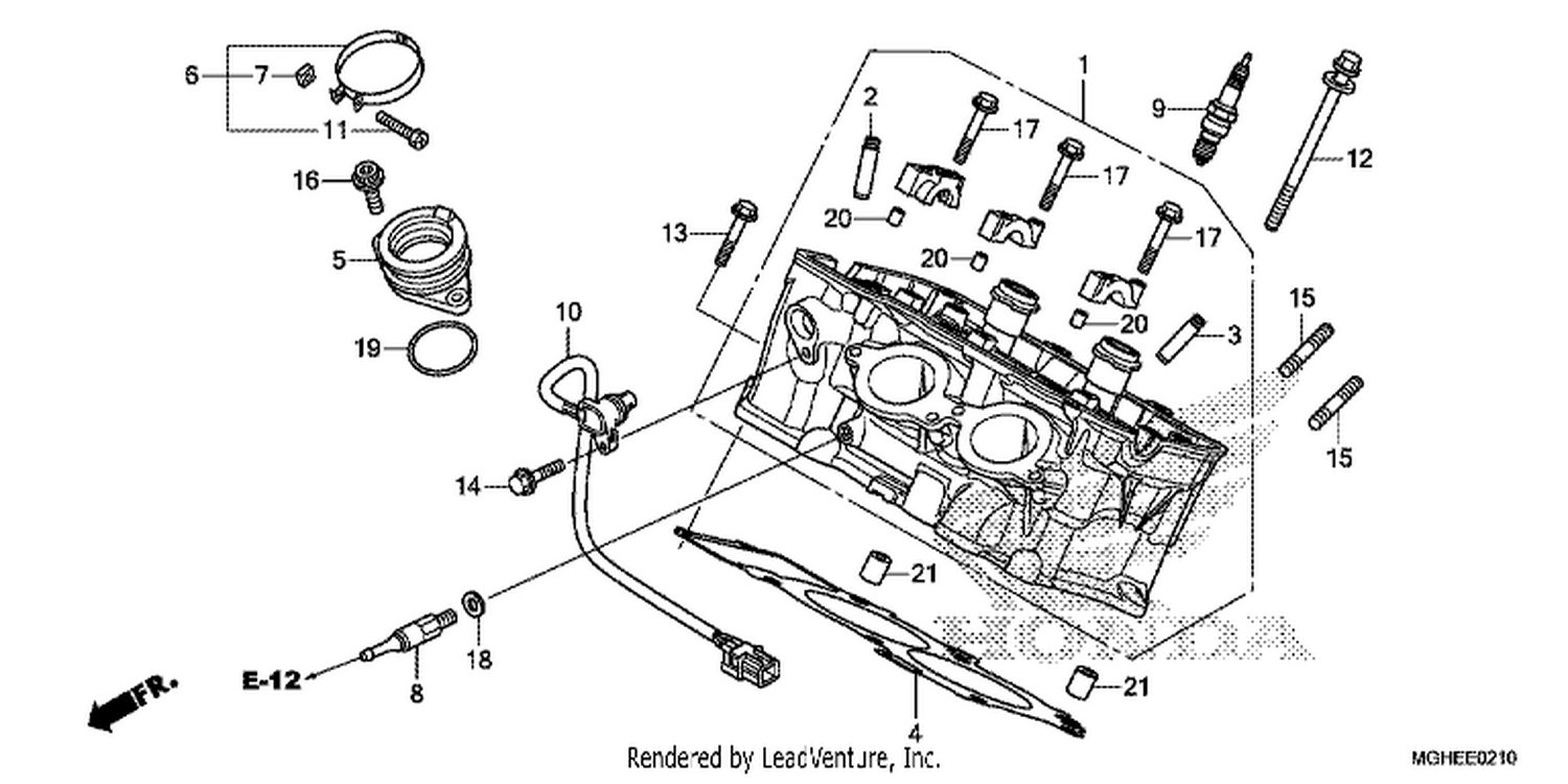  10 CYLINDER HEAD