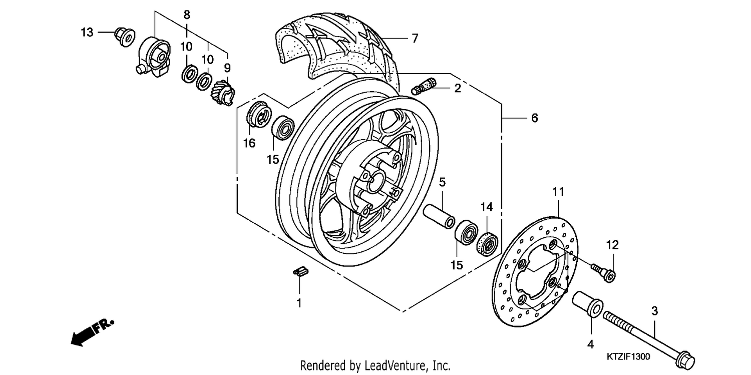 FRONT WHEEL