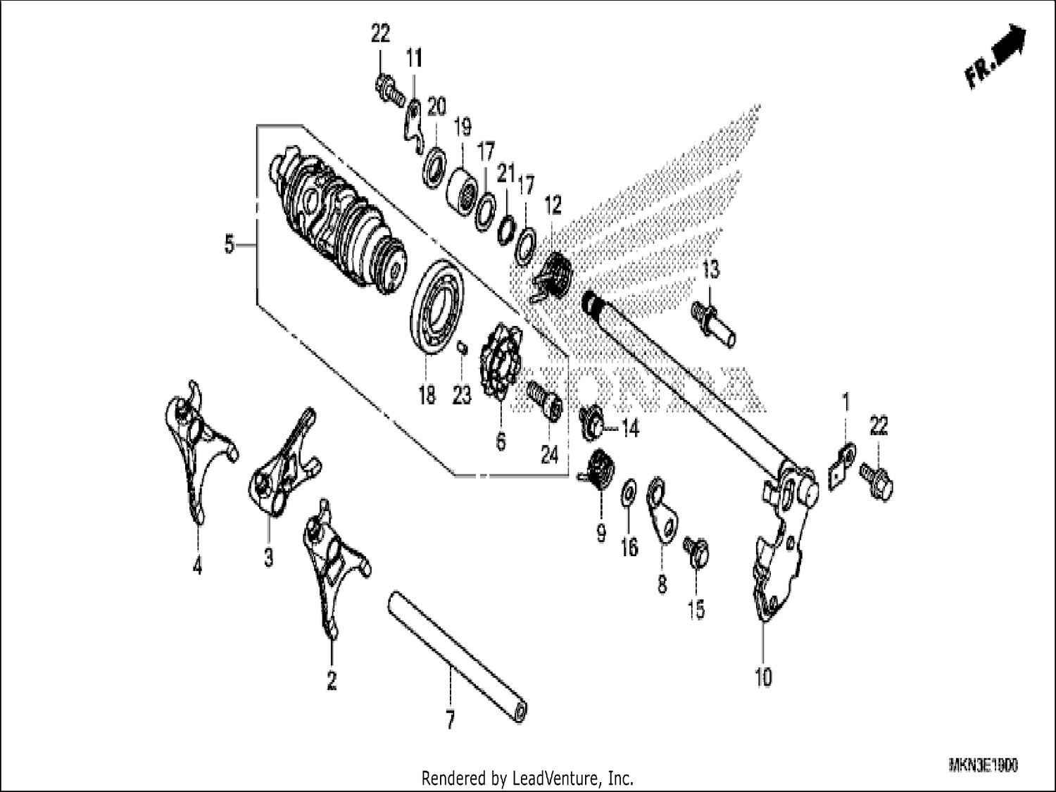  GEARSHIFT DRUM