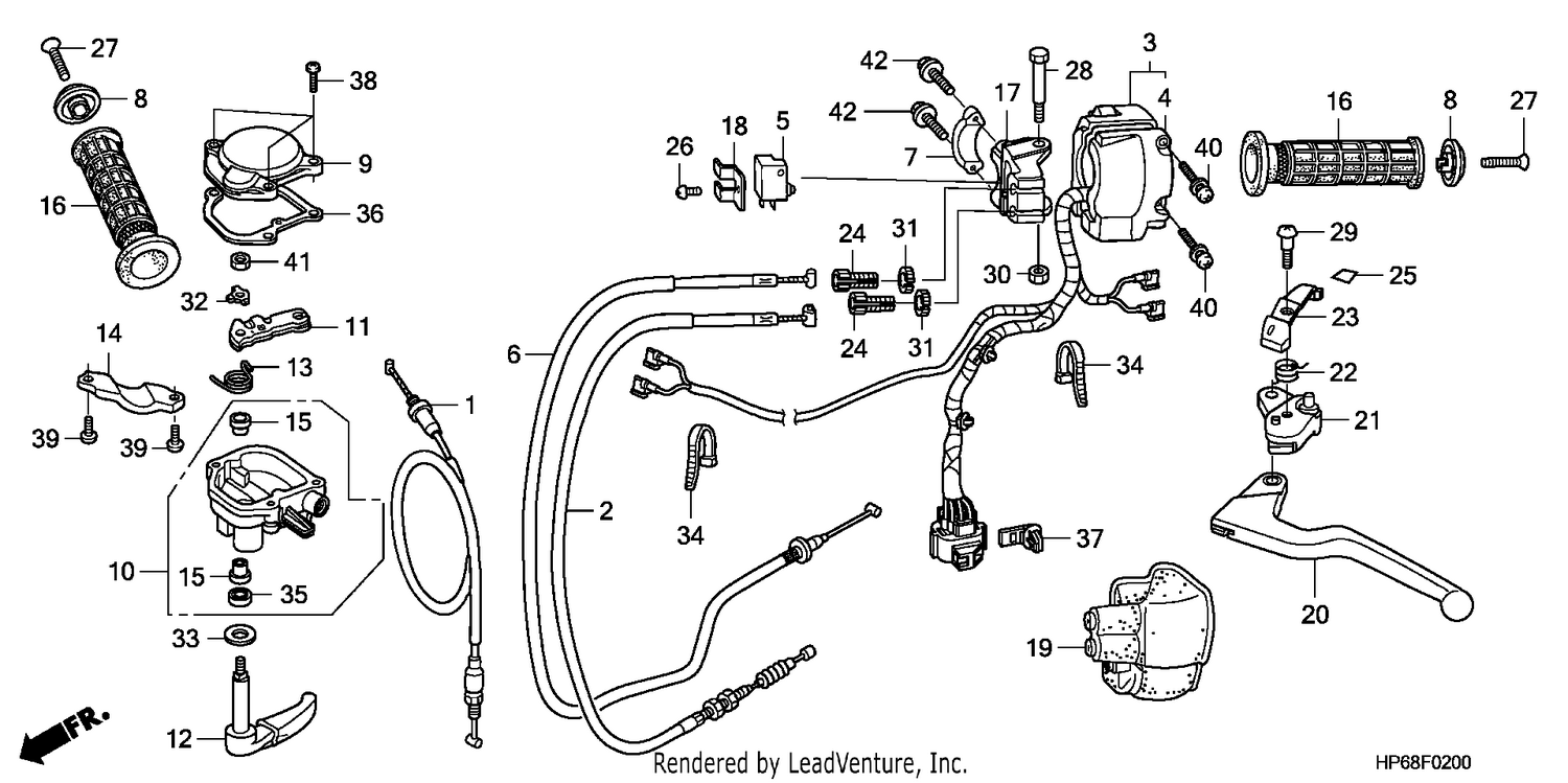 HANDLE LEVER/SWITCH/CABLE