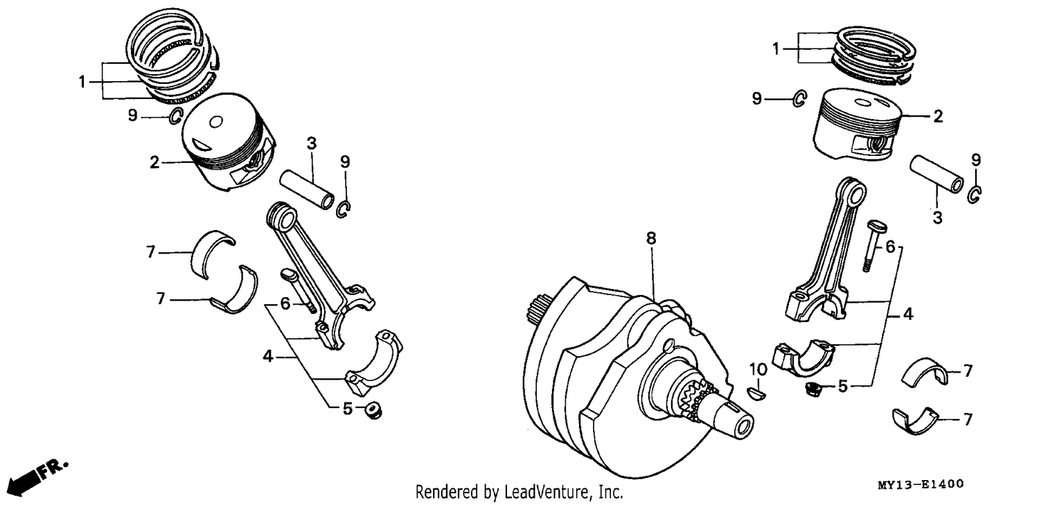 CRANKSHAFT/PISTON