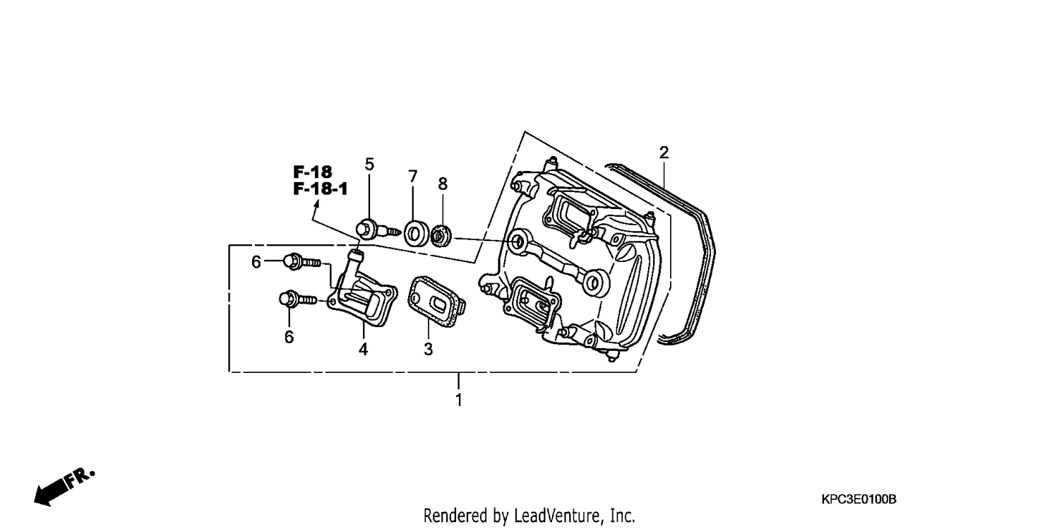 FRONT CYLINDER HEAD COVER