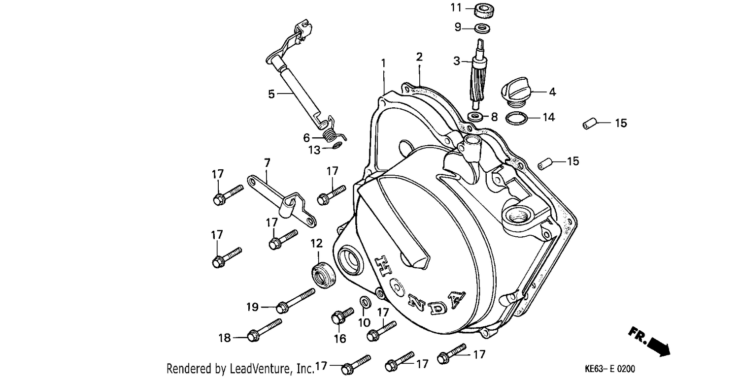 RIGHT CRANKCASE COVER