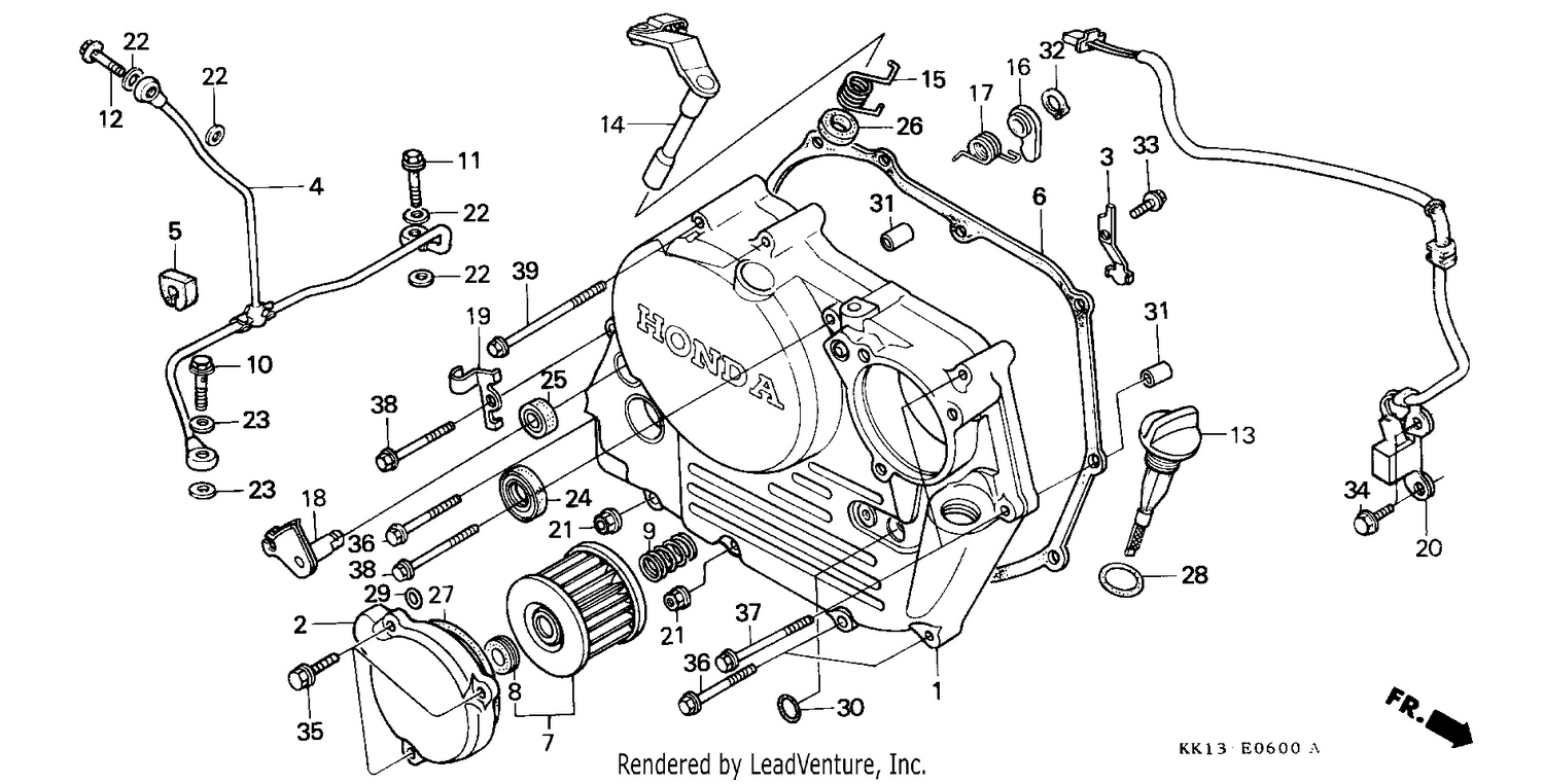 RIGHT CRANKCASE COVER