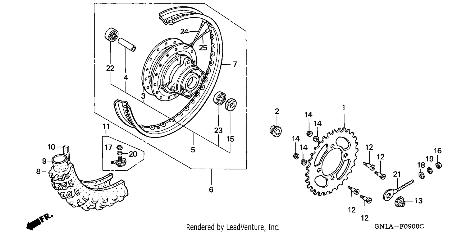 REAR WHEEL