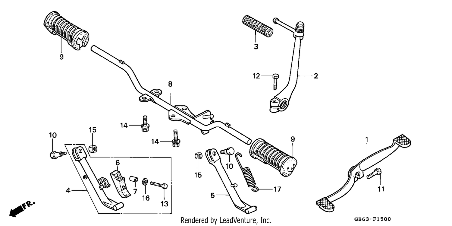 STEP/KICK ARM/ CHANGE PEDAL