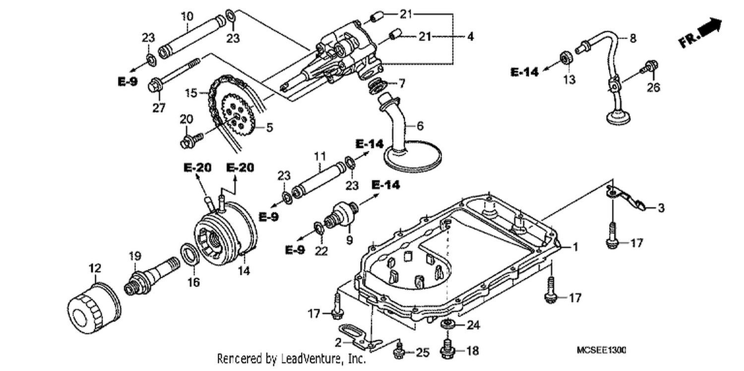  OIL PUMP/OIL PAN