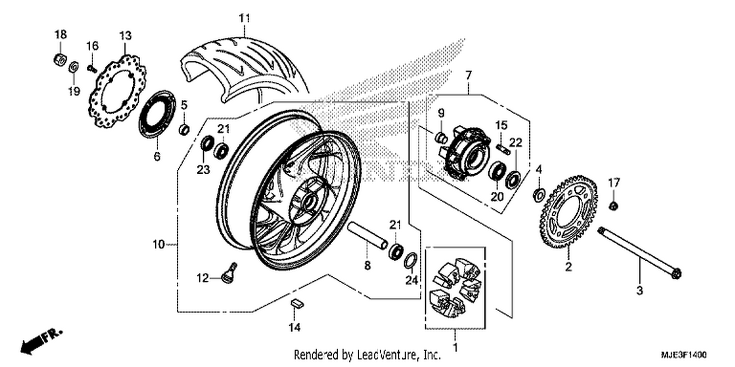  REAR WHEEL
