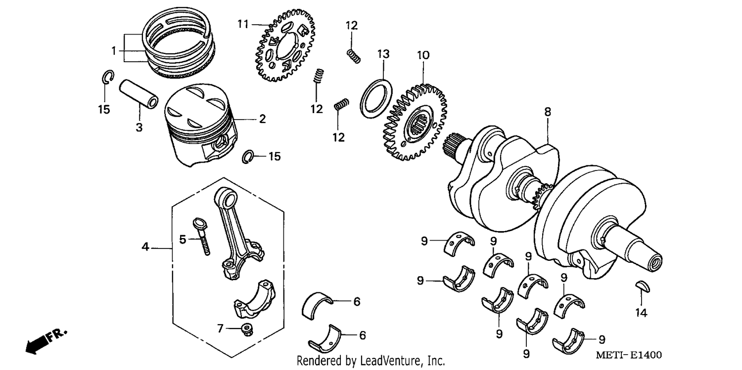 CRANKSHAFT/PISTON