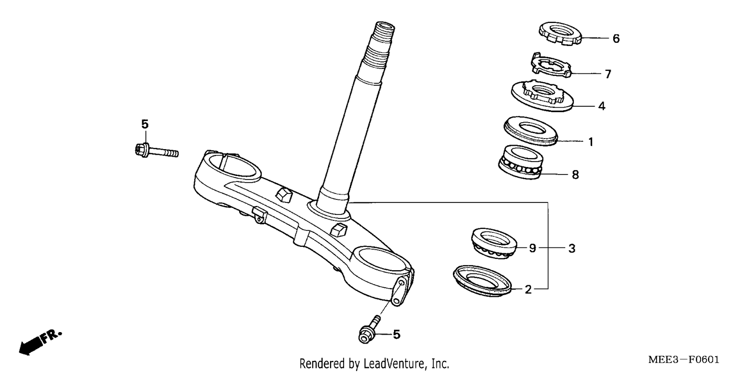 STEERING STEM (CBR600RR5/6)