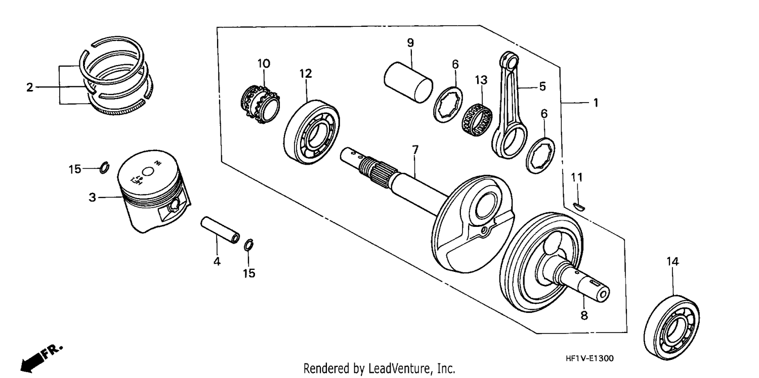 CRANKCASE/PISTON