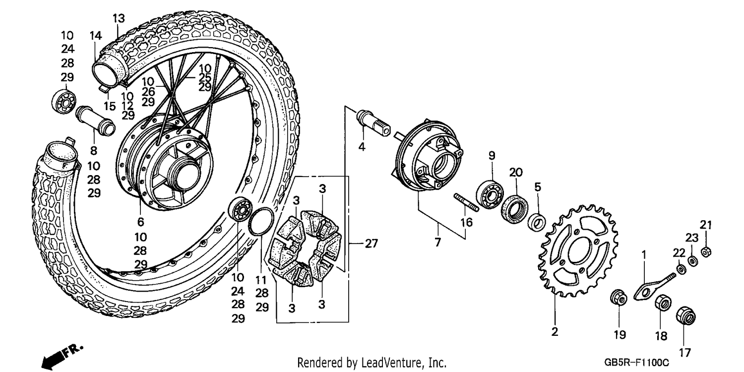 REAR WHEEL