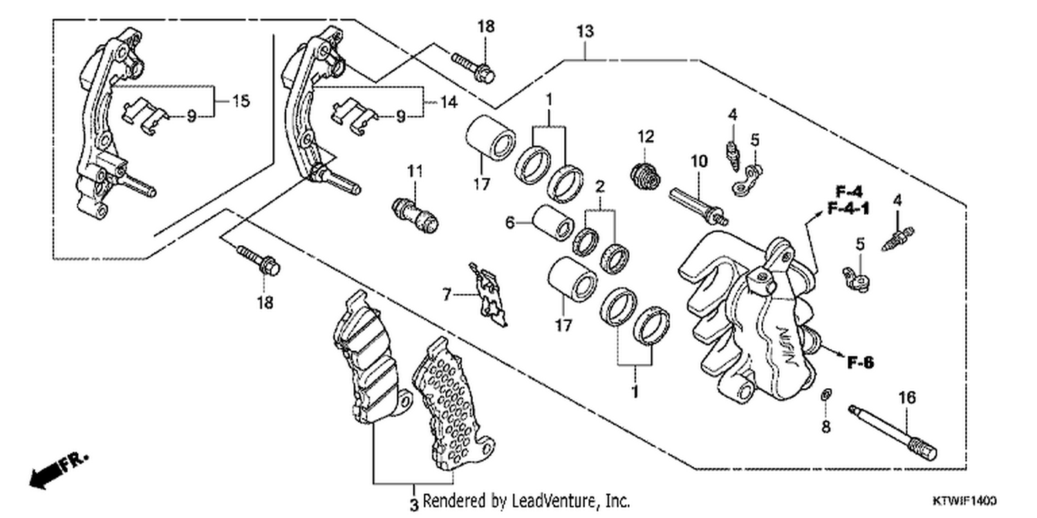  FRONT BRAKE CALIPER