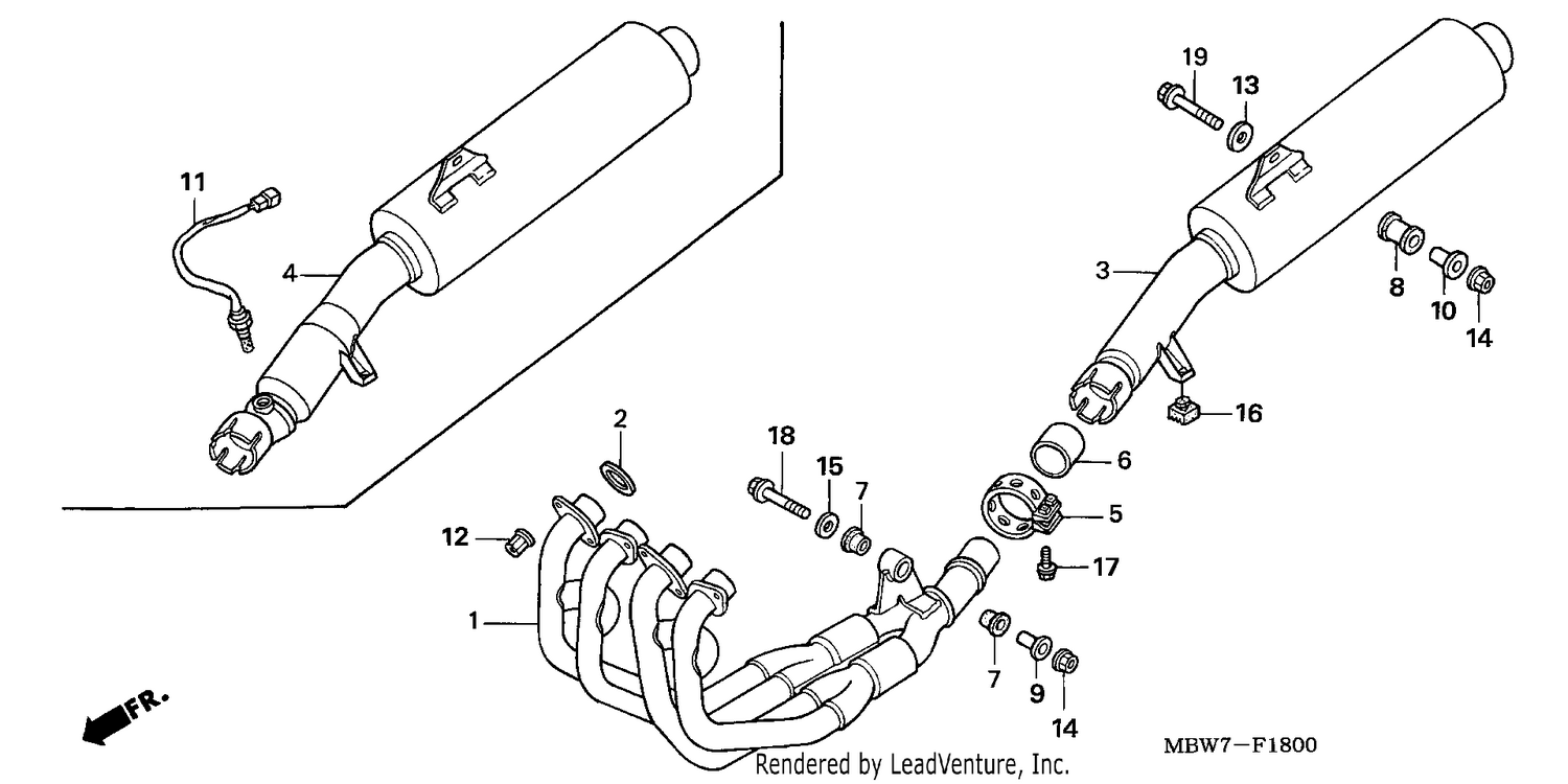 EXHAUST MUFFLER
