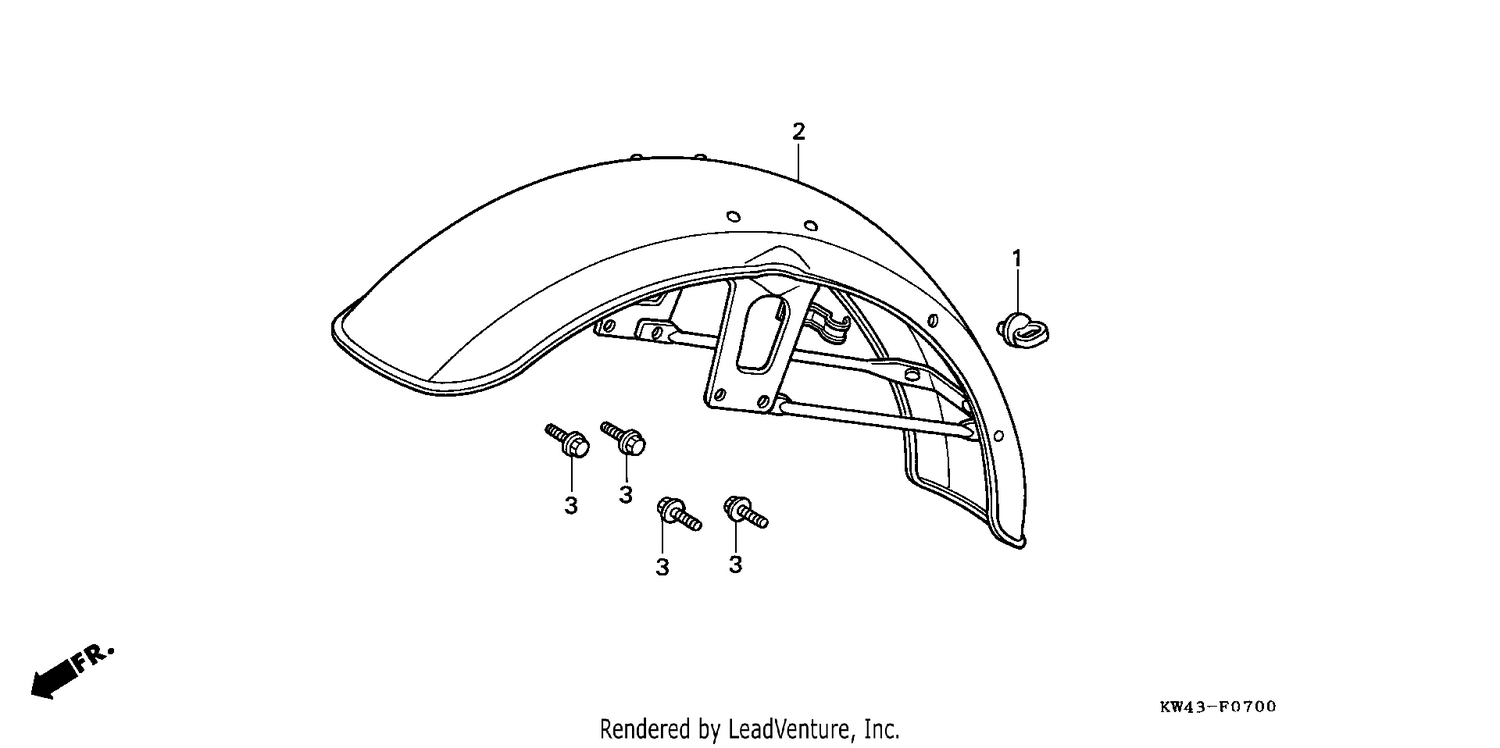 FRONT FENDER