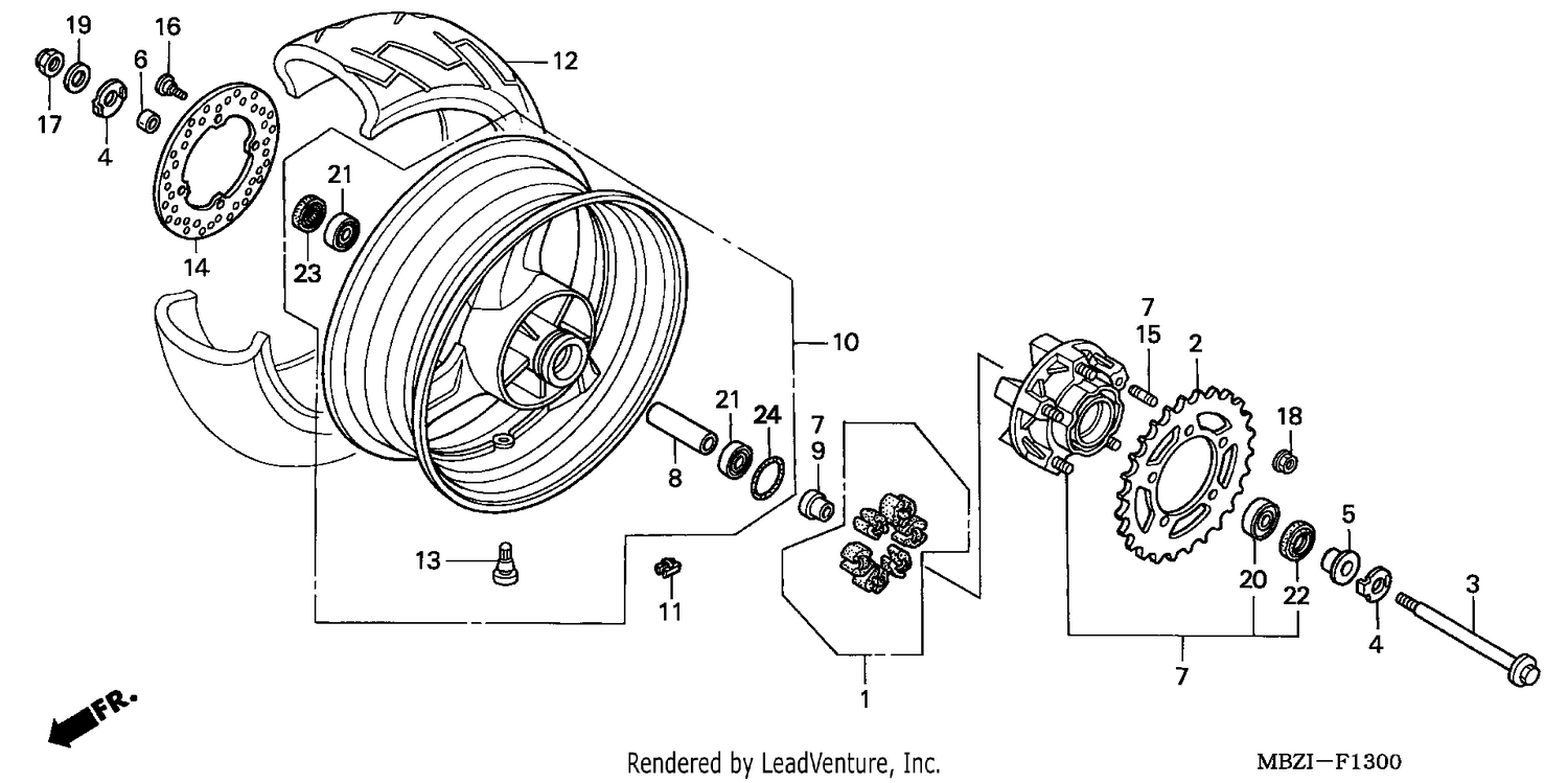 REAR WHEEL