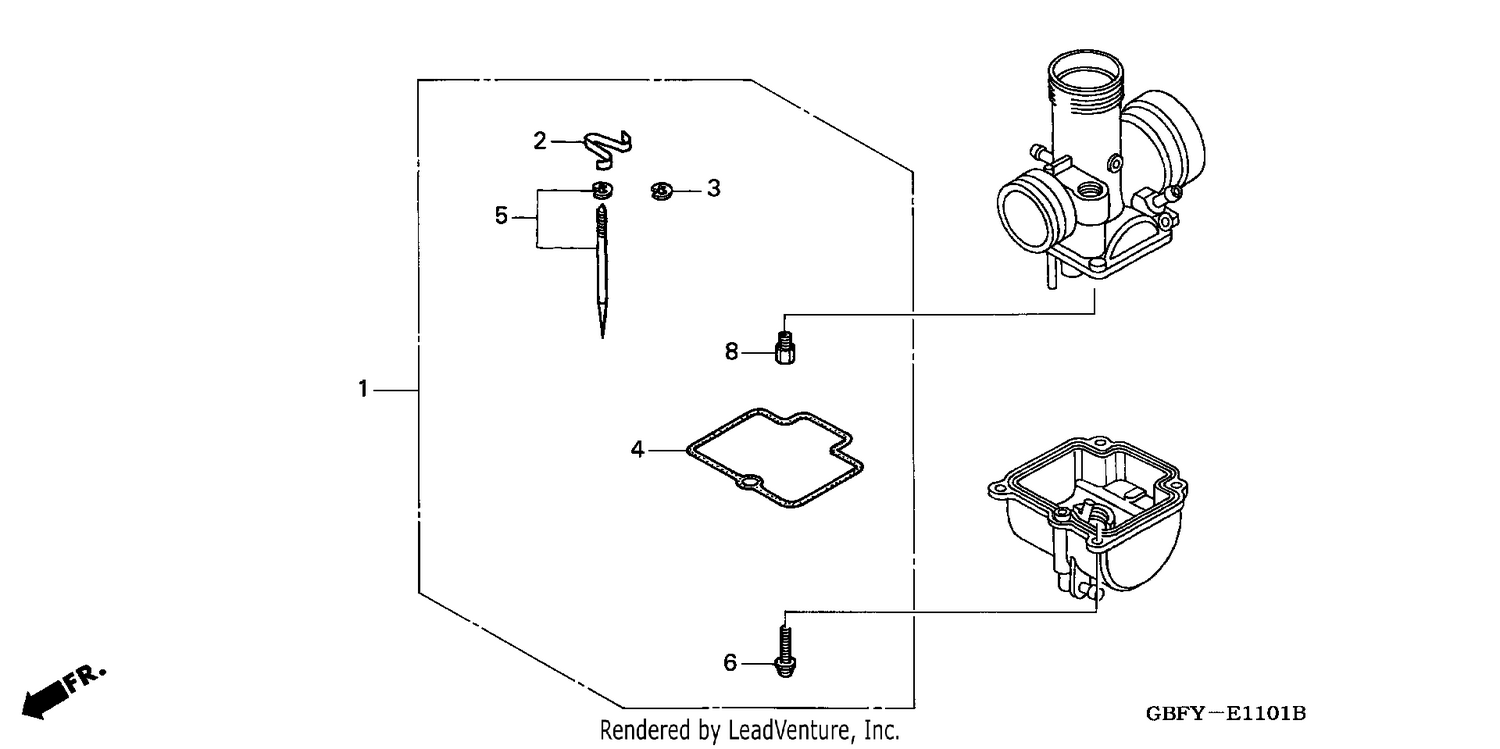 CARBURETOR OPTIONAL PARTS KIT