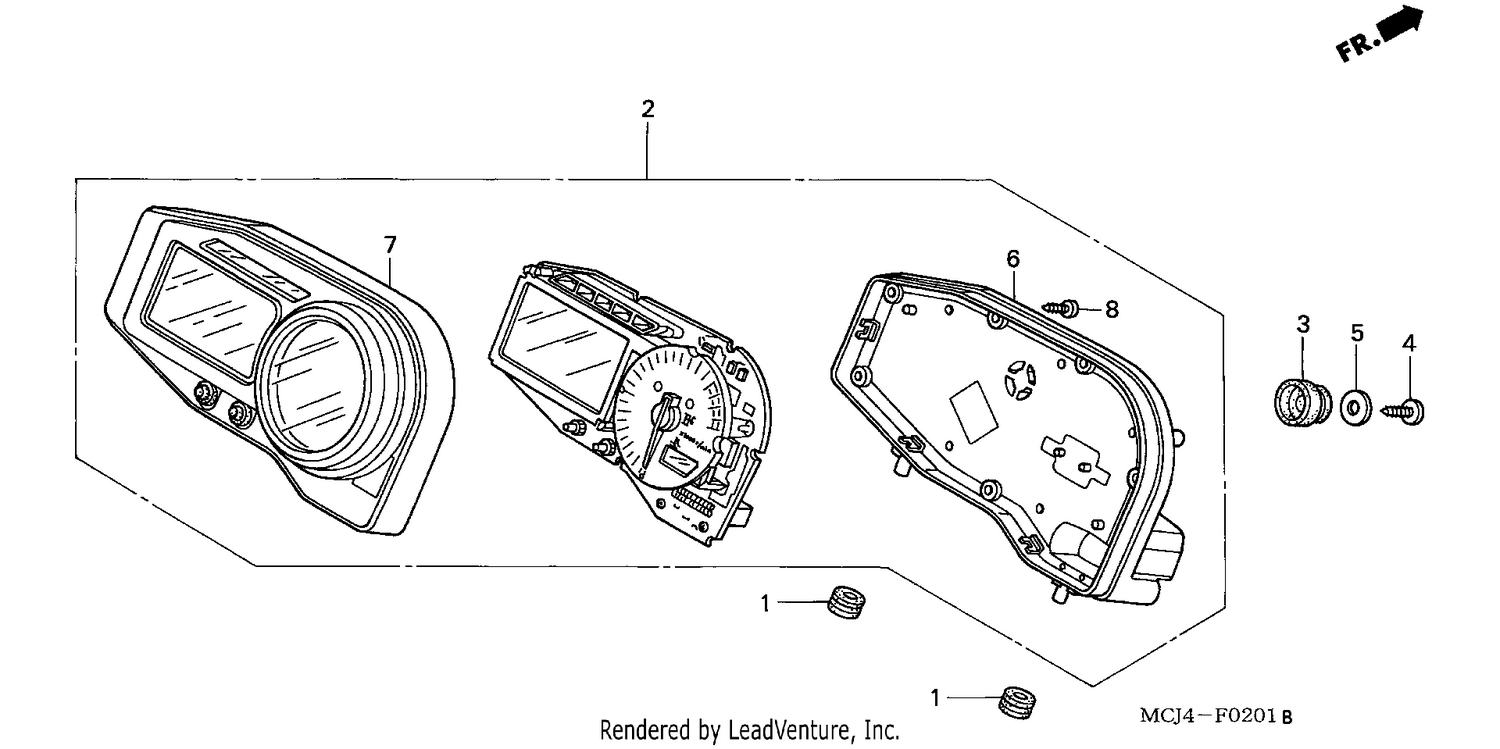 METER (CBR900RR2,3)