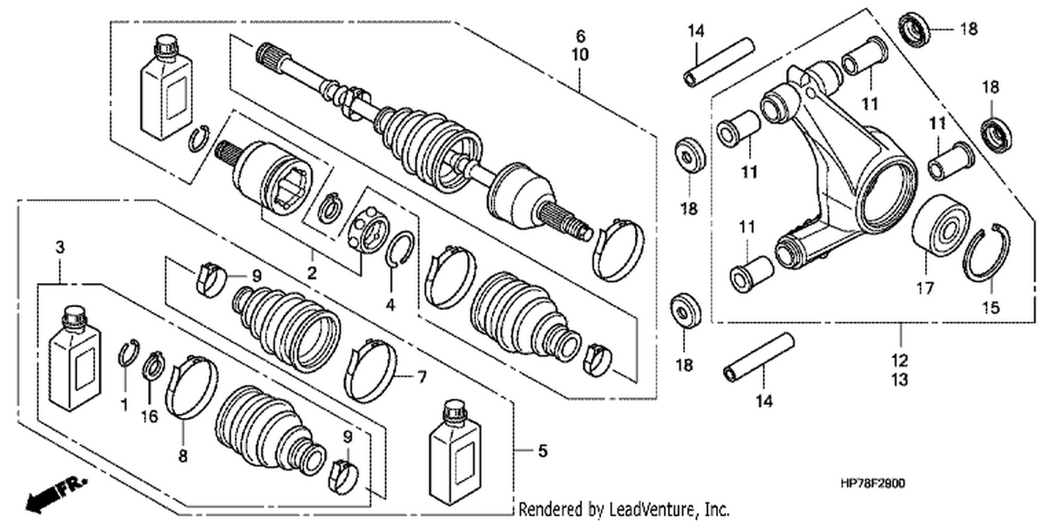  REAR KNUCKLE/REAR DRIVESHAFT