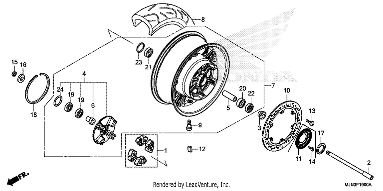  REAR WHEEL