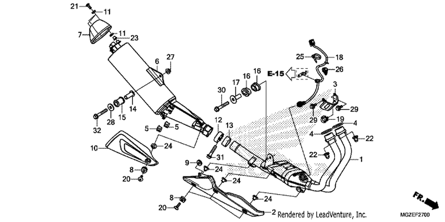  EXHAUST MUFFLER