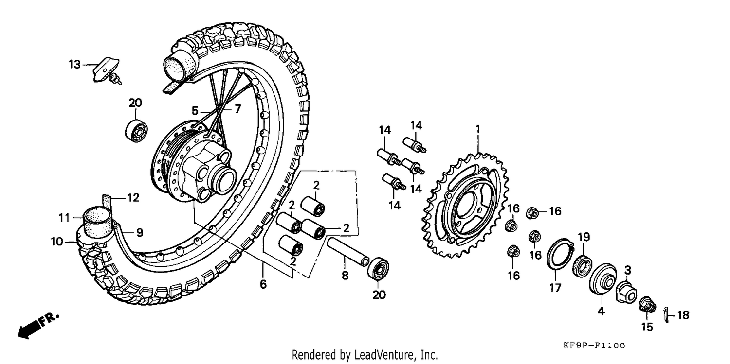 REAR WHEEL