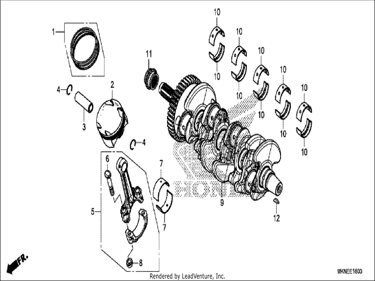  CRANKSHAFT/PISTON