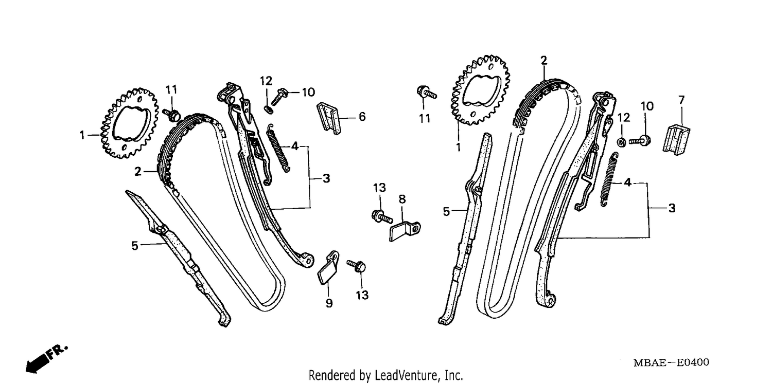 CAM CHAIN/TENSIONER