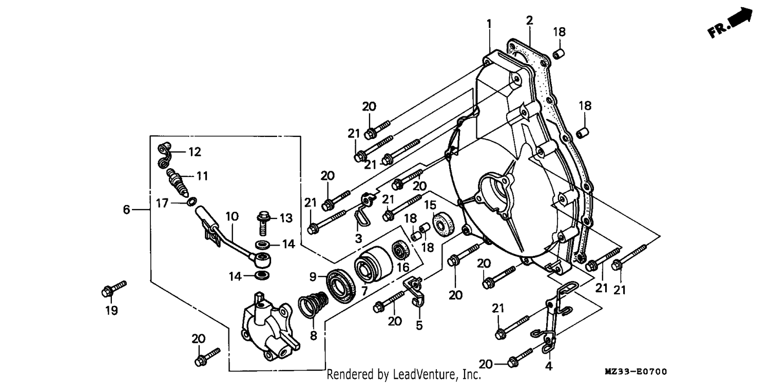 CLUTCH COVER