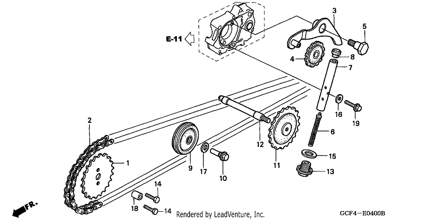 CAM CHAIN/TENSIONER