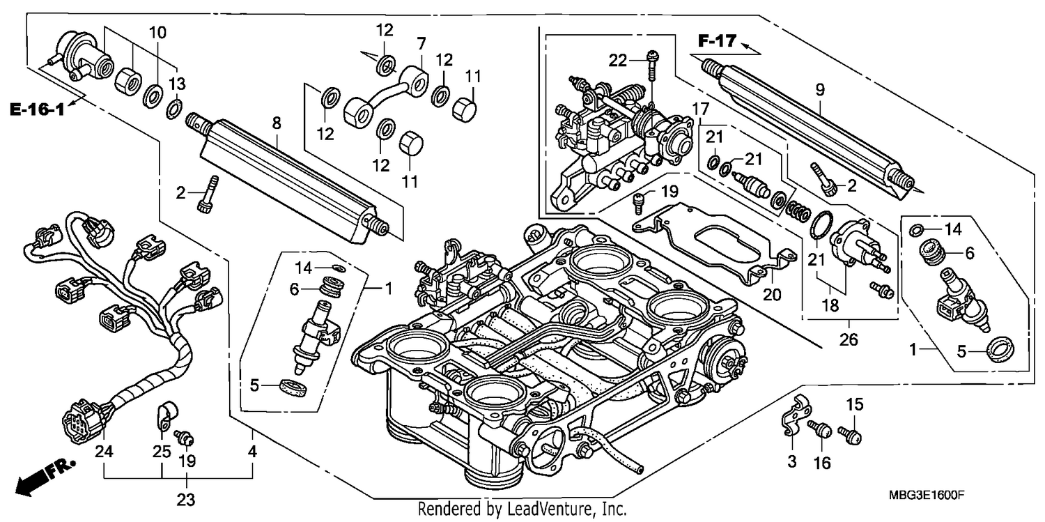 THROTTLE BODY (ASSY.)