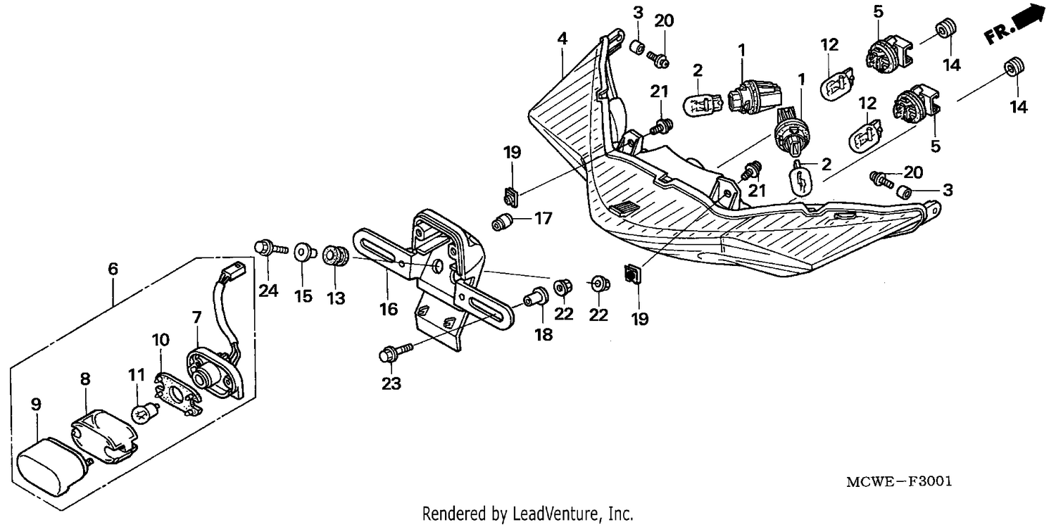 REAR COMBINATION LIGHT (U)